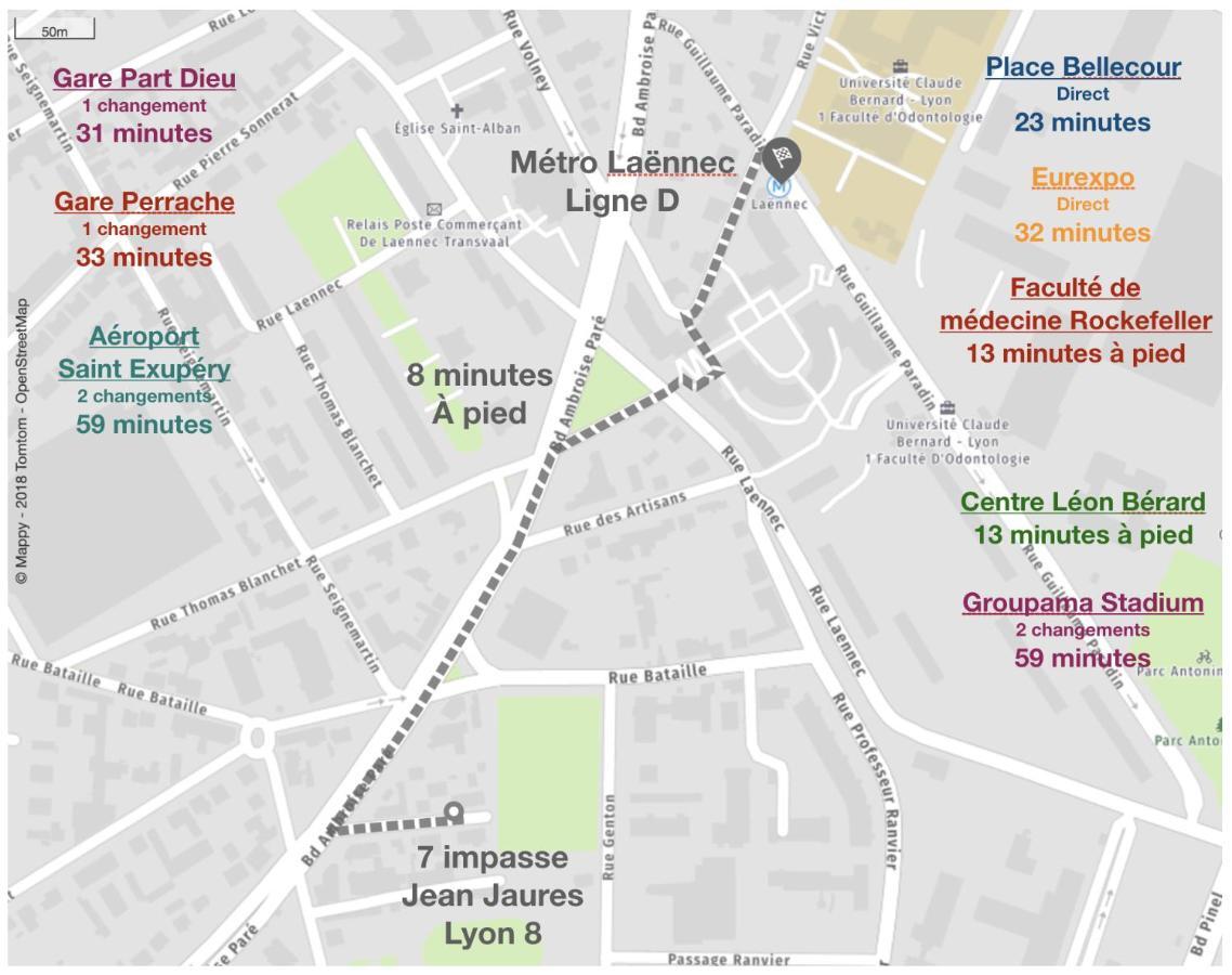 Lyon Urban Cocoon Gite Urbain Eco-Responsable Buitenkant foto